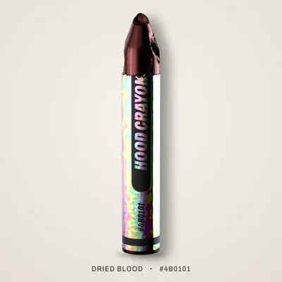 Dried Blood crayon, #4B0101