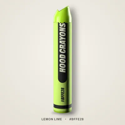 Lemon Lime crayon, #BFFE28