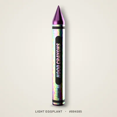 Light Eggplant crayon, #894585