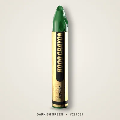 Darkish Green crayon, #287C37