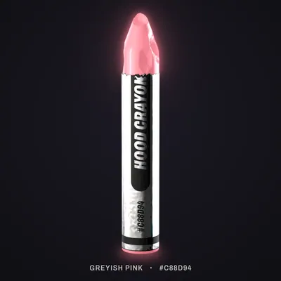 Greyish Pink crayon, #C88D94