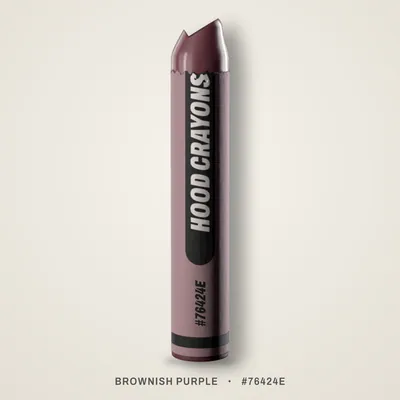 Brownish Purple crayon, #76424E