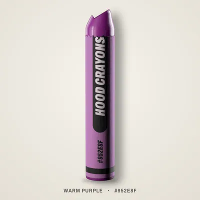 Warm Purple crayon, #952E8F