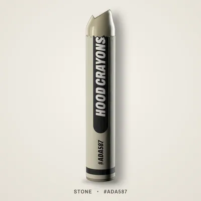 Stone crayon, #ADA587