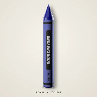 Royal crayon, #0C1793