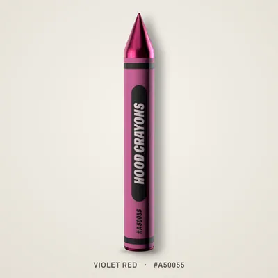 Violet Red crayon, #A50055