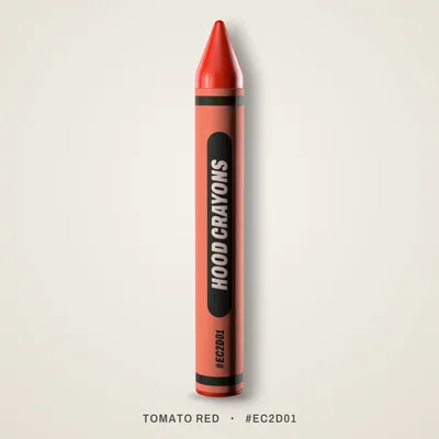 Tomato Red crayon, #EC2D01