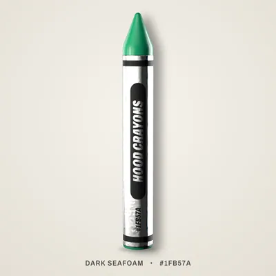 Dark Seafoam crayon, #1FB57A