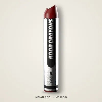 Indian Red crayon, #850E04