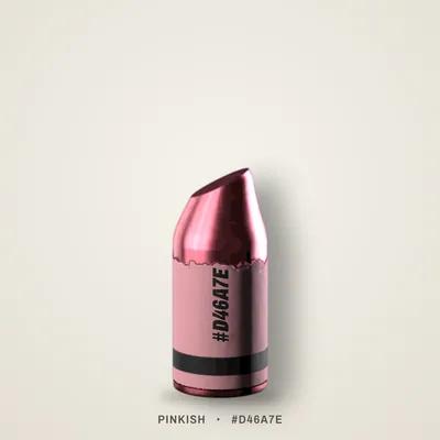 Pinkish crayon, #D46A7E