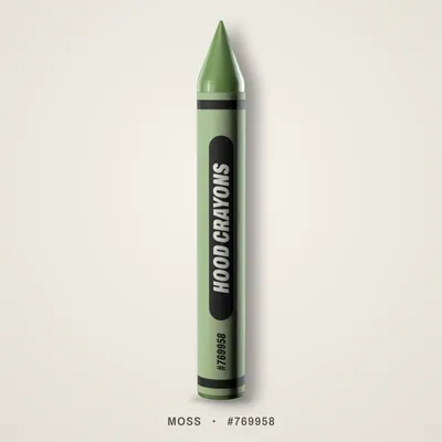 Moss crayon, #769958