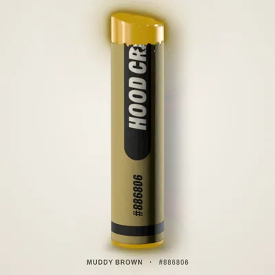 Muddy Brown crayon, #886806