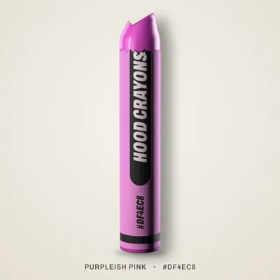 Purpleish Pink crayon, #DF4EC8