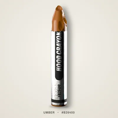 Umber crayon, #B26400
