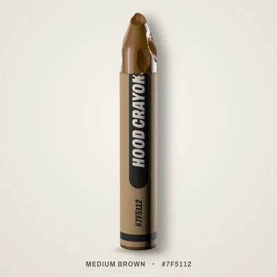 Medium Brown crayon, #7F5112
