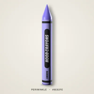 Periwinkle crayon, #8E82FE