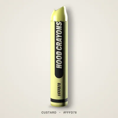 Custard crayon, #FFFD78