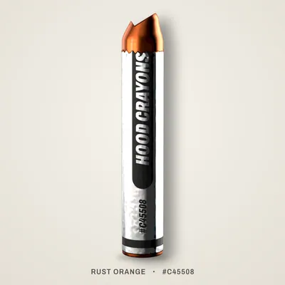 Rust Orange crayon, #C45508