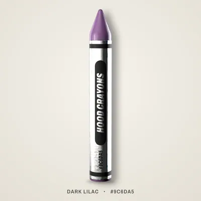 Dark Lilac crayon, #9C6DA5