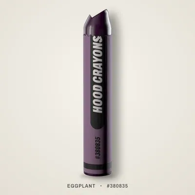 Eggplant crayon, #380835
