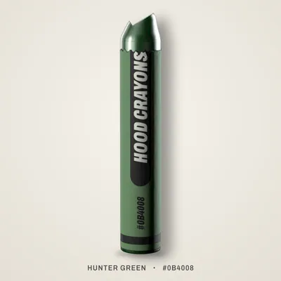 Hunter Green crayon, #0B4008