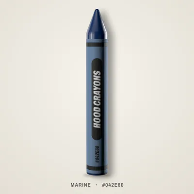 Marine crayon, #042E60