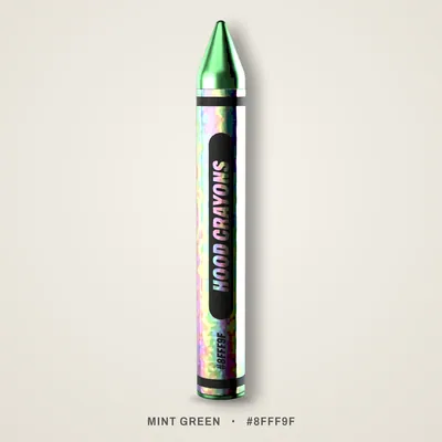 Mint Green crayon, #8FFF9F