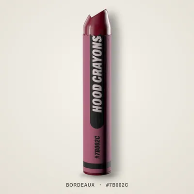 Bordeaux crayon, #7B002C
