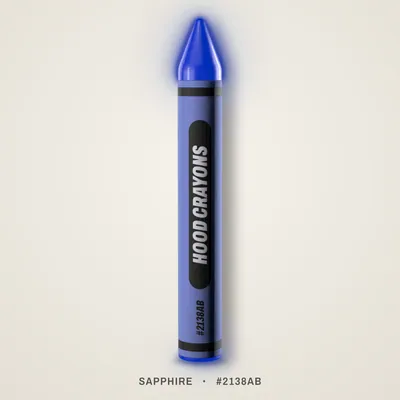 Sapphire crayon, #2138AB