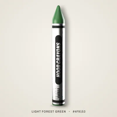 Light Forest Green crayon, #4F9153