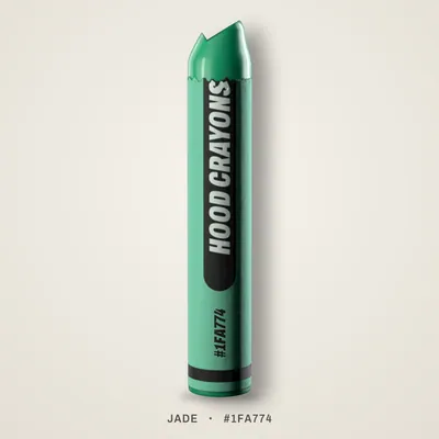 Jade crayon, #1FA774
