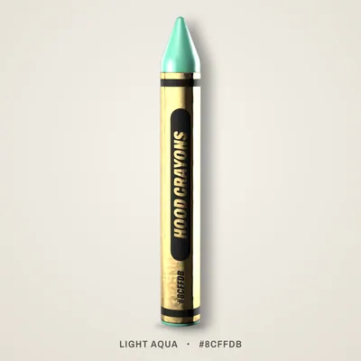 Light Aqua crayon, #8CFFDB